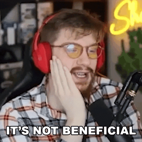 It'S Not Beneficial Shawn Gilhuly GIF - It'S Not Beneficial Shawn Gilhuly Shawn Games GIFs