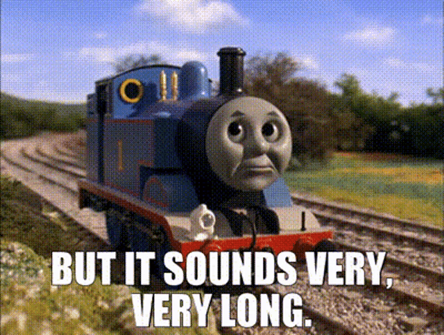 Thomas And The Magic Railroad Thomas The Tank Engine GIF - Thomas And The Magic Railroad Thomas The Tank Engine But It Sounds Very Very Long GIFs