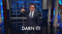 Darn Stephen Colbert GIF - Darn Stephen Colbert GIFs