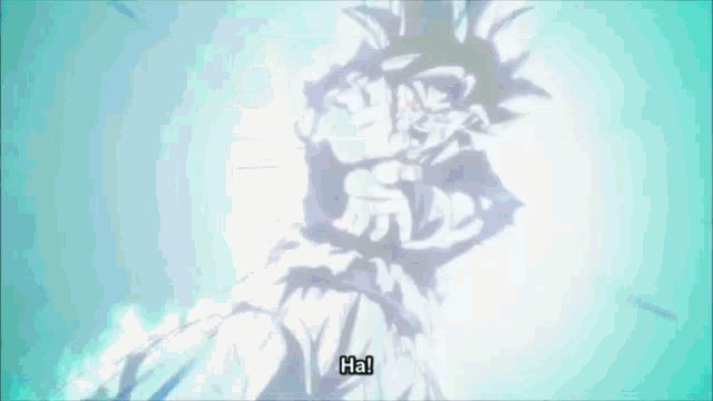 a cartoon drawing of a girl fighting a giant monster