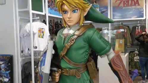 Zelda Nintendo Store GIF - Zelda Nintendo Store Link GIFs