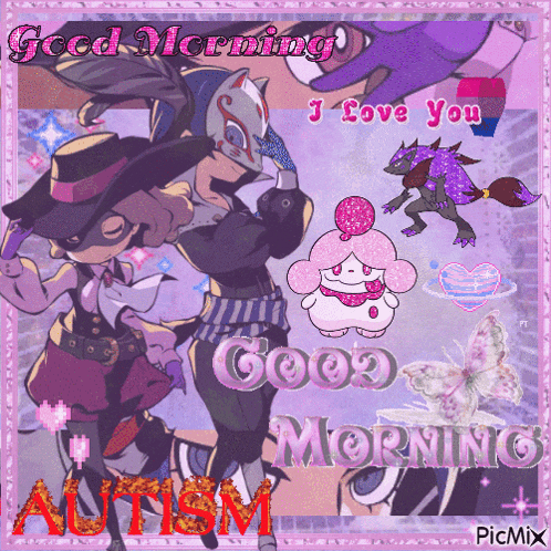 a postcard that says good morning and i love you