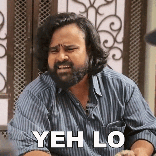 a man with a beard says yeh lo