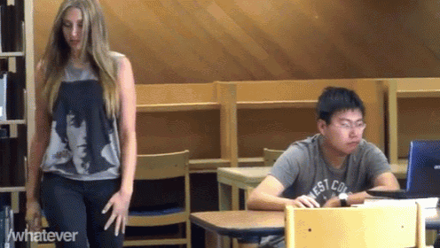 Staring At People GIF - Whatever Prank Asian GIFs
