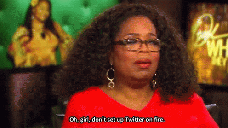 Oprah Twitter GIF - Oprah Twitter Fire GIFs