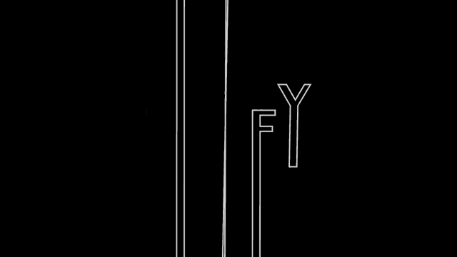 a black background with white lines and the word emily on it .