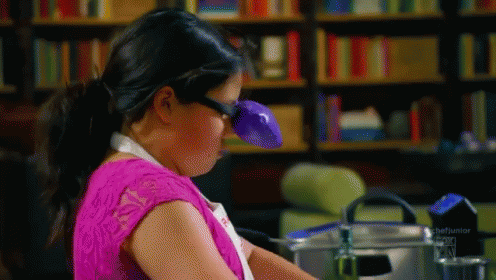 She Loves Her Huge Bow Headbands. GIF - Head Band Band Chef GIFs