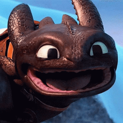 Toothless Happy GIF - Toothless Happy Smile GIFs
