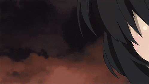 a girl with black hair and blue eyes is wearing armor and a blue top