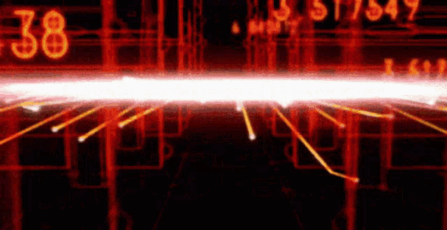 a red background with numbers 38 and 517549 on it