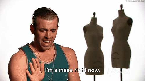 I'M A Mess Right Now GIF - Projectrunway Crying Im A Mess Right Not GIFs