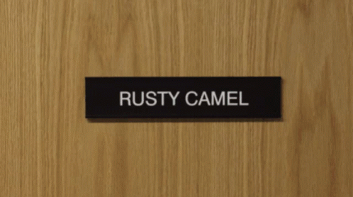 Rusty Camel Name GIF - Rusty Camel Name Door GIFs