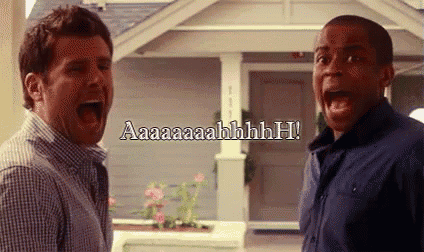 Ahhhh!!! - Psych GIF