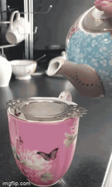 Cuppa Teapot GIF - Cuppa Cup Teapot GIFs