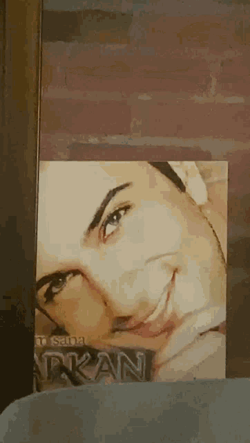 a painting of a man with the name arkan on the bottom