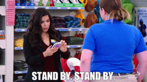Superstore Amy Sosa GIF - Superstore Amy Sosa Stand By GIFs