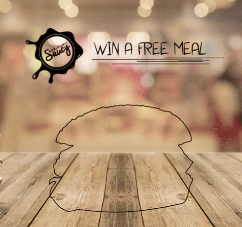 Burger Win A Free Meal GIF - Burger Win A Free Meal Food GIFs