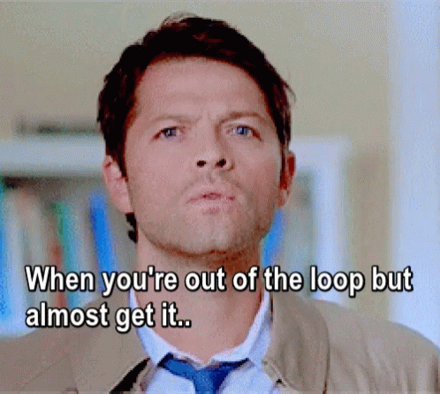Out Of The Loop Misha Collins GIF - Out Of The Loop Misha Collins Almost Understand GIFs