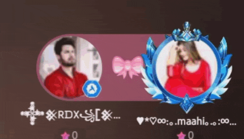 a picture of a man and a picture of a woman with a crown on their head