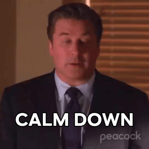 Calm Down Jack Donaghy GIF - Calm Down Jack Donaghy Alec Baldwin GIFs