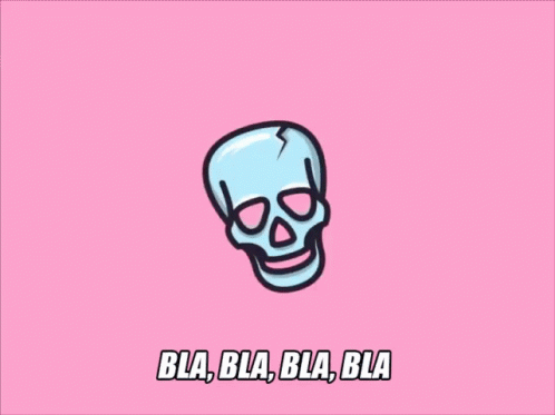 Bla Bla Bla GIF - Calabera Hablando Bla Bla Bla GIFs