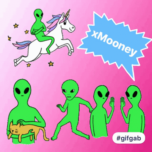 Xmooney Xmooney Token GIF - Xmooney Xmooney Token Aliens GIFs