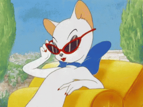 Tom And Jerry Sunglasses GIF - Tom And Jerry Sunglasses Pretty GIFs
