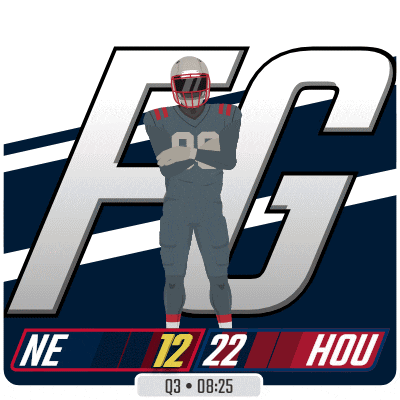 a football player is standing in front of a large letter f