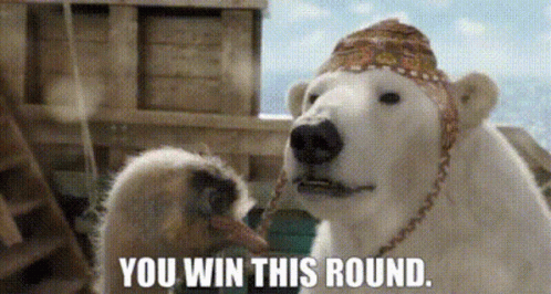 Dolittle You Win This Round GIF - Dolittle You Win This Round Plimpton GIFs