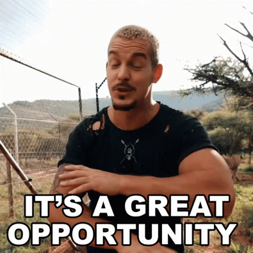 Its A Great Opportunity Dean Schneider GIF - Its A Great Opportunity Dean Schneider Huge Chance GIFs