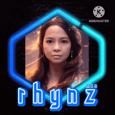 a picture of a woman with the name rhynz