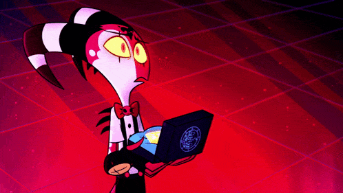 a cartoon character holding a heart shaped box with a diamond inside