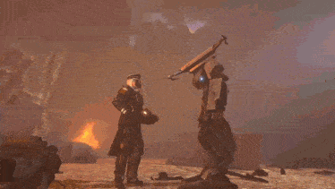 a large explosion is taking place in the middle of a city .