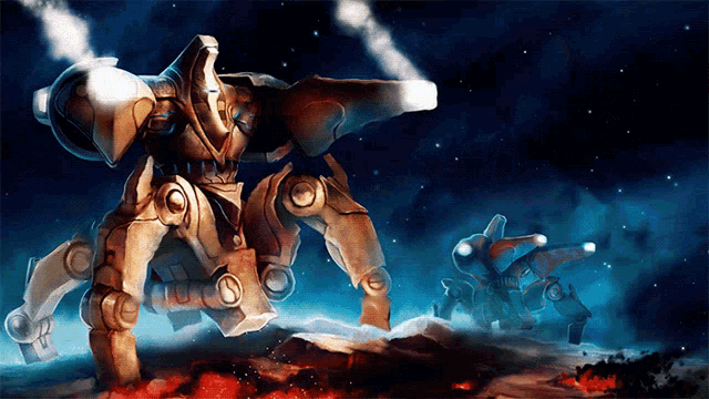 Immortal Starcraft GIF - Immortal Starcraft Protoss GIFs