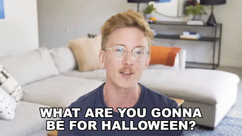 What Are You Gonna Be For Halloween Tyler Oakley GIF - What Are You Gonna Be For Halloween Tyler Oakley Costume GIFs