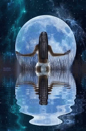 Aquarius Moon GIF - Aquarius Moon Water GIFs