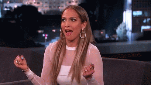 When I Get The Answer Right GIF - Jennifer Lopez Jimmy Kimmel Yes GIFs