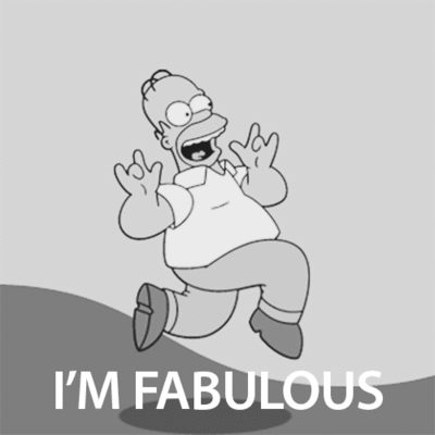 I'M Fabulous GIF - The Simpsons Homer Im Fabulous GIFs