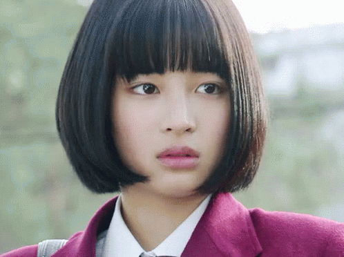 四月は君の嘘 ドラマ 広瀬すず  山﨑賢人 美人 GIF - Your Lie In April Hiromi Suzu GIFs