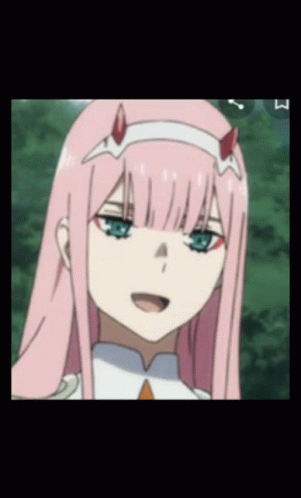 Anime Pink Hair GIF - Anime Pink Hair Zero Two GIFs