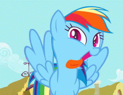 Mlp Rainbow Dash GIF - Mlp Rainbow Dash Licking GIFs