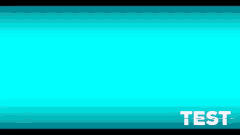 a blue screen with a square and circles on it .