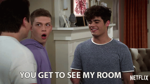 You Get To See My Room Emery Kelly GIF - You Get To See My Room Emery Kelly Lucas Mendoza GIFs