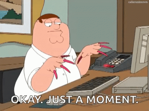 Petergriffin Work GIF - Petergriffin Work Nails GIFs