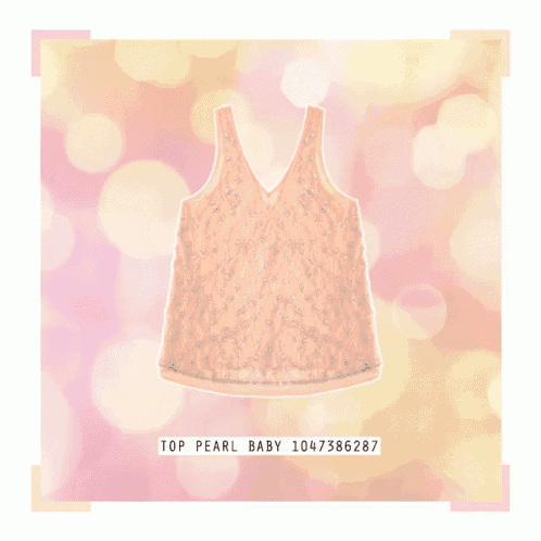 a picture of a top that says pearl baby