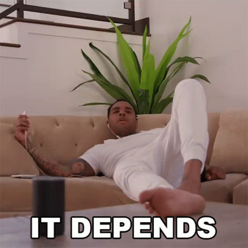 It Depends Kevin Gates GIF - It Depends Kevin Gates Depending On The Situation GIFs