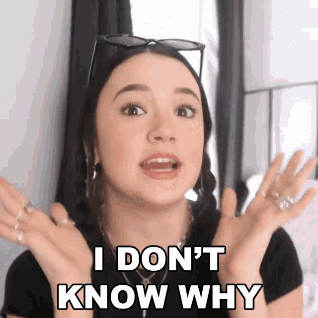 I Dont Know Why Fiona Frills GIF - I Dont Know Why Fiona Frills Frilliance GIFs