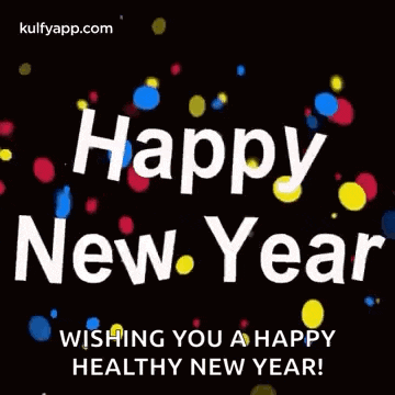 happy new year wishing you a happy healthy new year