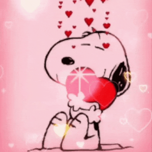 Byuntear Snoopy GIF - Byuntear Snoopy Heart GIFs