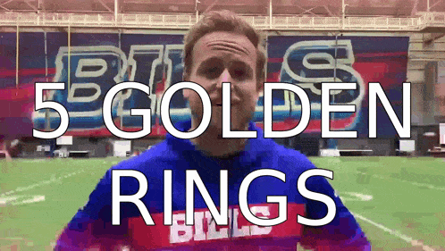 Matt Barkley 5 Golden Rings GIF - Matt Barkley 5 Golden Rings 12 Days Of Christmas GIFs